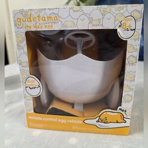 Gudetama The Lazy Egg Remote Control Egg Vehicle New.